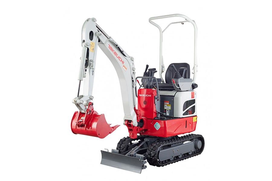 Takeuchi TB210R – stroj na prenájom