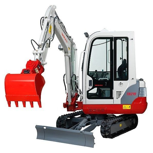 Takeuchi TB219 (kabínová verzia)