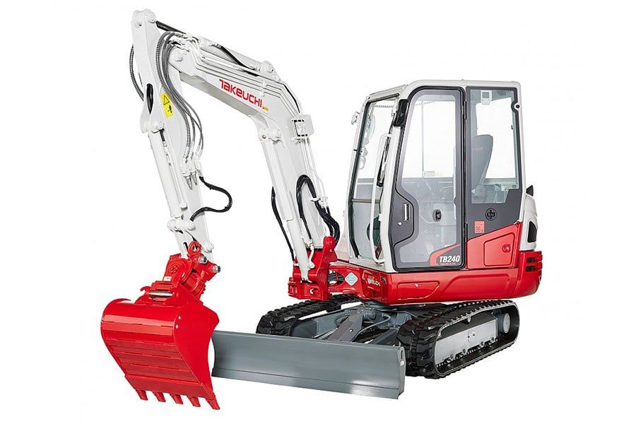 Takeuchi TB240 (kabínová verzia)